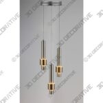 Pendant-5-40.jpg Reveal 11 Inch 3 Light LED Multi Light Pendant by ET2 Lighting - 3D Decorative