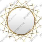 Rosalie ROL-001 Mirrors Gold - 3D Decorative