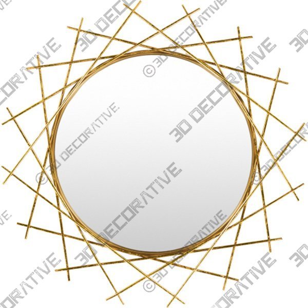 Rosalie ROL-001 Mirrors Gold - 3D Decorative