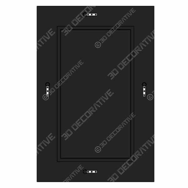 Stone & Beam Rustic Wood and Rope Geo Mirror, 36 H - 3D Decorative