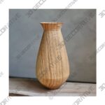 Vase-4-13-2.jpg Tall Sandblasted Oak Etruscan Vessel - 3D Decorative