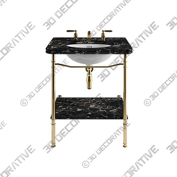 THE SINGLE LADYBOWER VANITY BASIN SUITE - 3D Decorative
