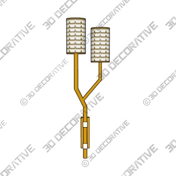 Yew Wall light - 3D Decorative