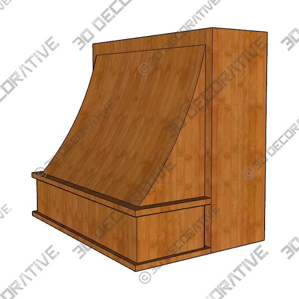 Hood-4-11.jpg Z200-SERIES (STANDARD) WALL MOUNT STYLE RANGE HOOD - 3D Decorative