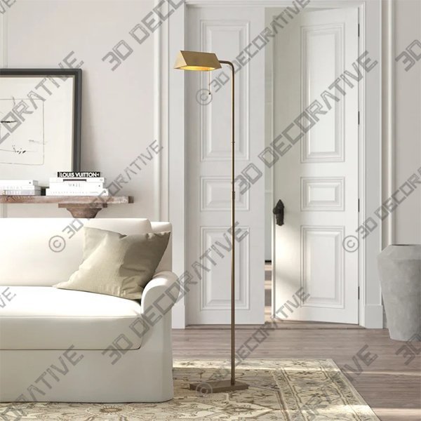 Racquel 68″ Task Floor Lamp - 3D Decorative