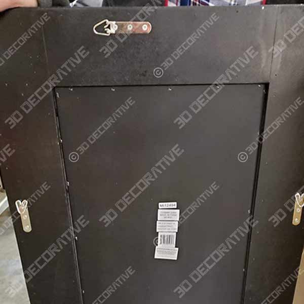 Stone & Beam Rustic Wood and Rope Geo Mirror, 36 H - 3D Decorative