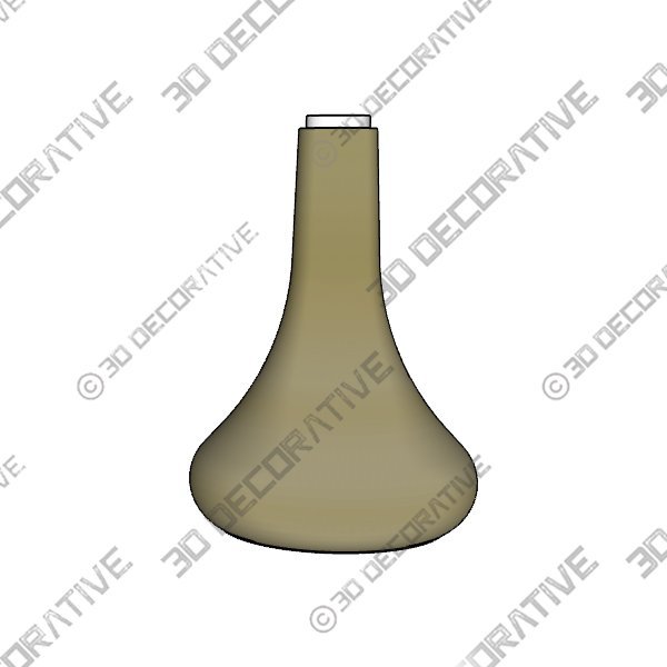 Vase-5-7-2.jpg Wood Vase – Chestnut - 3D Decorative