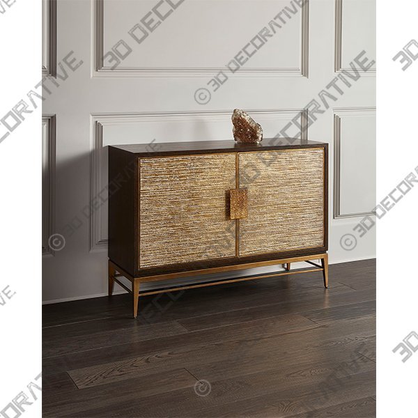 Walthall Two-Door Cabinet - 3D Decorative