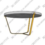 Dolomiti New Calacatta Marble Coffee Table