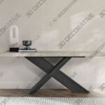 Barclay Console Table - 3D Decorative