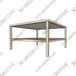 Sydnor 4 Legs Coffee Table