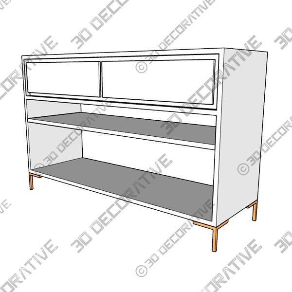 Nolan Entryway Console - 3D Decorative