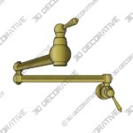 Pot Filler Faucet Wall Mount