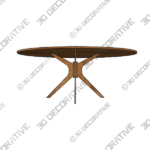 Thomas Pedestal Coffee Table