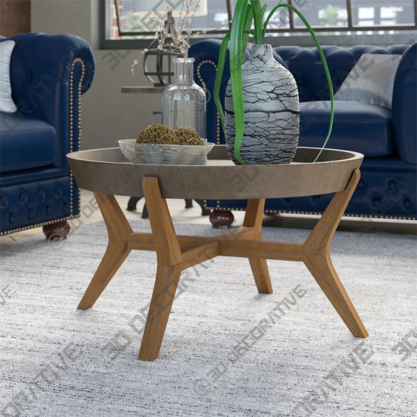 Angella Coffee Table - 3D Decorative