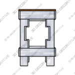 Outdoor Modern Patio Bar Stool