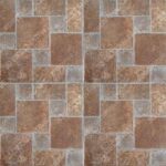 Achim Home Furnishings FTVGM33220 Nexus Vinyl Tile, Geo Brick Pavers - 3D Decorative