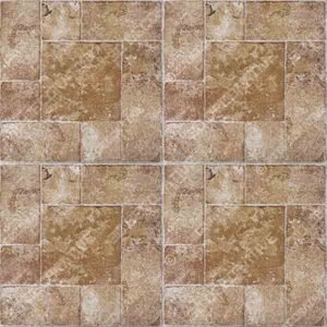 Achim Home Furnishings FTVMA42020 Nexus Vinyl Tile, Marble Beige Terracotta - 3D Decorative