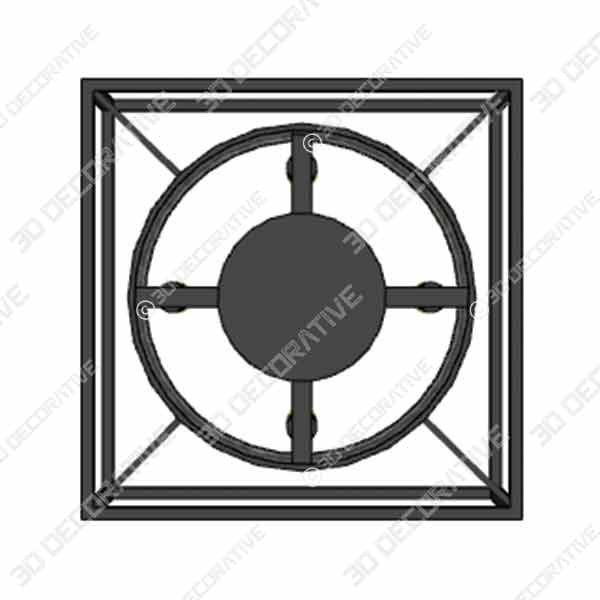 Alice House 16.5 Ceiling Light - 3D Decorative