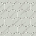 American Olean Starting Line Matte Gray Ceramic Hexagon Mosaic Floor Tile