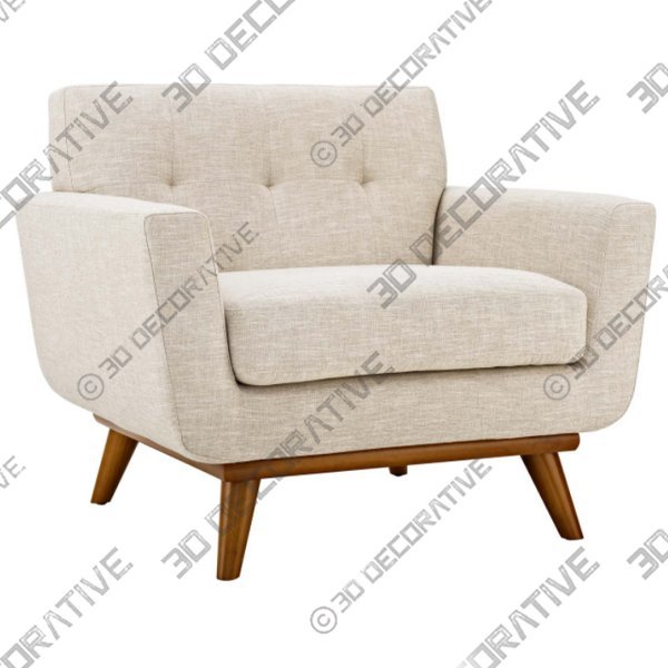 Arm Chair Sofa - 3D Decorative