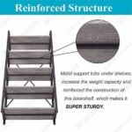 BCQ4QXH.jpg BON AUGURE Industrial Bookshelf - 3D Decorative