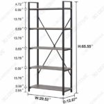 BIFNUB0.jpg BON AUGURE Industrial Bookshelf - 3D Decorative