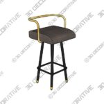 Armrest B Bar Stool - 3D Decorative