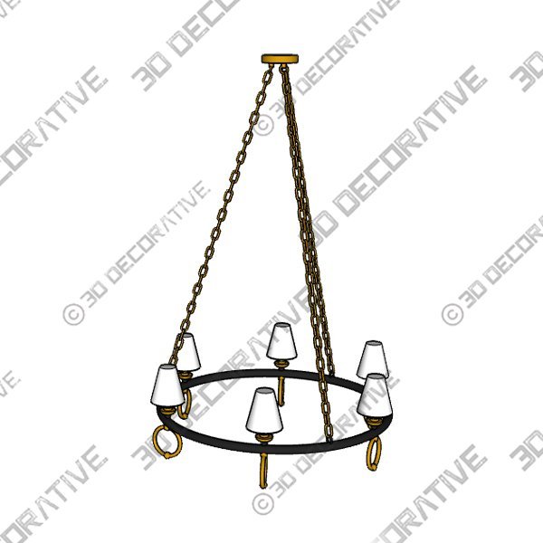 Chandelier- 3D Decorative