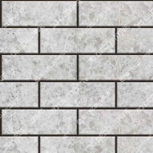 Concrete White Subway Mosaic Tile- 3D Decorative