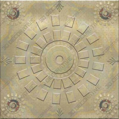 Custom Pattern Design Floor Tile | 3D DECORATIVE