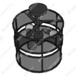 Decor-Therapy-CH1927-Rixon-Mesh-Shade-8-600x600-1.jpg Décor Therapy CH1927 Rixon Mesh Shade - 3D Decorative
