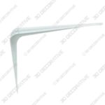 Style Selections Steel 9.06-in D x 6.54-in L x 0.98-in W White Decorative Shelf Bracket - 3D Kitchen Models for 2020 Design