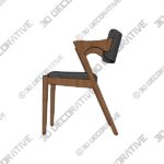 Kalli Dining Chair - 3D Decorative