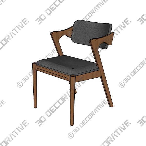 Kalli Dining Chair - 3D Decorative