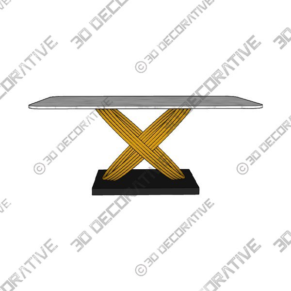 COLE DINING TABLE - 3D Decorative