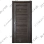 ALDA GRAY OAK SWING BELLDINNI MODERN INTERIOR DOOR - 3D Decorative