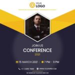 Event Banner  Business Conference - 3D Decorative