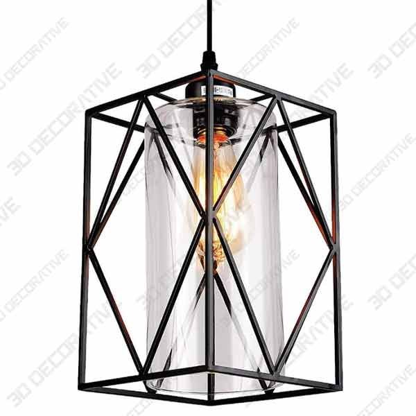 HMVPL Adjustable Pendant Light - 3D Decorative