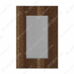 Hamilton Hills Rustic Natural Wood Framed Wall Mirror Solid Construction Glass Wall Mirror