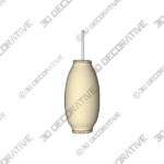 Bamboo Farmhouse Pendant Lighting Shade