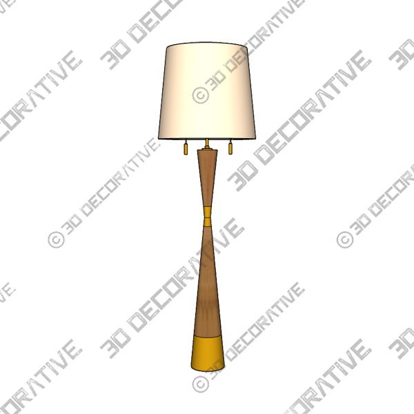 Brentwood Table Lamp - 3D Decorative