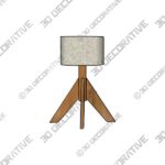 LISSI TABLE LAMP - 3D Decorative