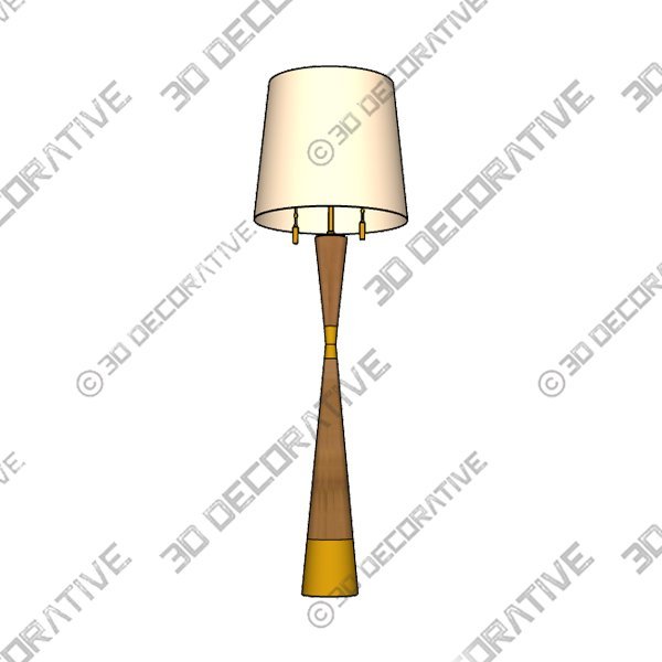 Brentwood Table Lamp - 3D Decorative