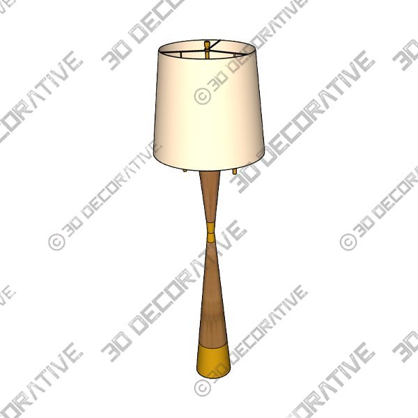 Brentwood Table Lamp - 3D Decorative