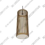 Bamboo Table Lamp | Rattan Tabletop Lamp