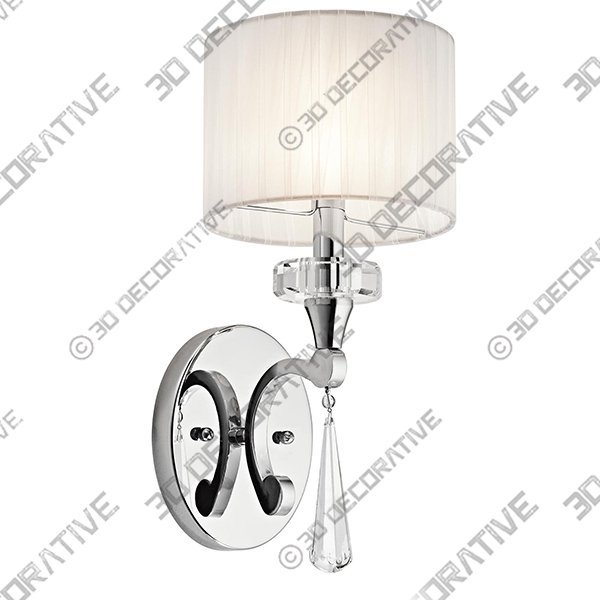 Parker Point 15 Inch Wall Sconce by Kichler Lighting - 3D Decorative