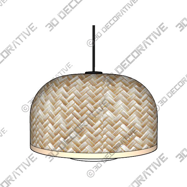 Tulip Lamp (Pendant Lamp) - 3D Decorative