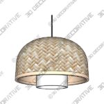 Tulip Lamp (Pendant Lamp) - 3D Decorative