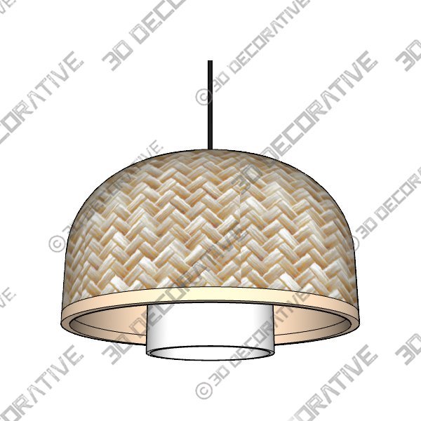 Tulip Lamp (Pendant Lamp) - 3D Decorative